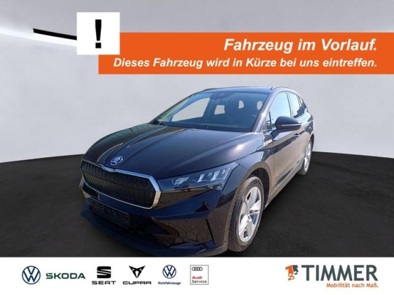 SKODA  Enyaq iV 60 LODGE +AHK +360° +LED +ACC +CARPLAY, Black Magic Perleffekt