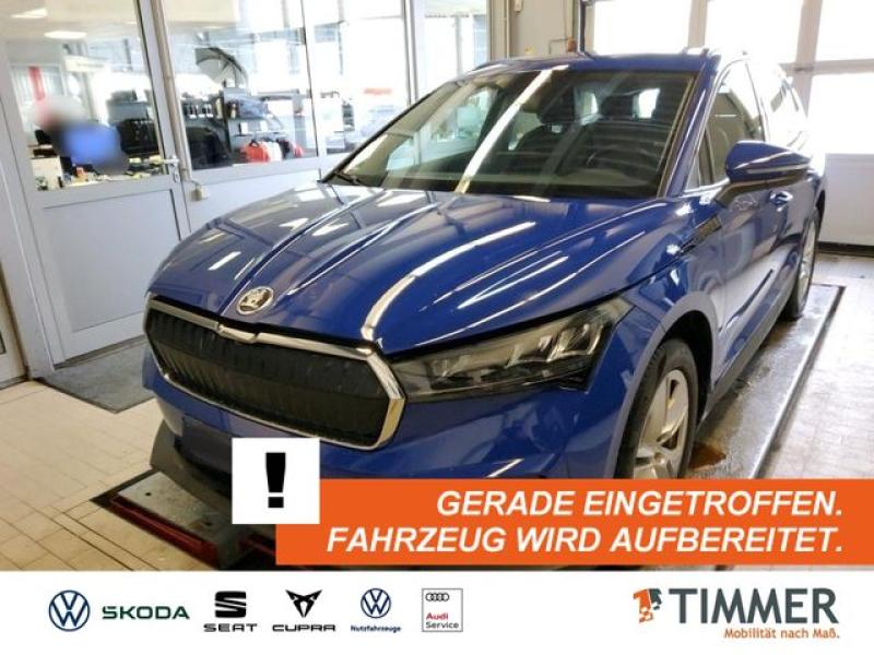 SKODA  Enyaq iV 60 LOFT +AHK +LED +CARPLAY +NAVI +SHZ +, Energy Blau