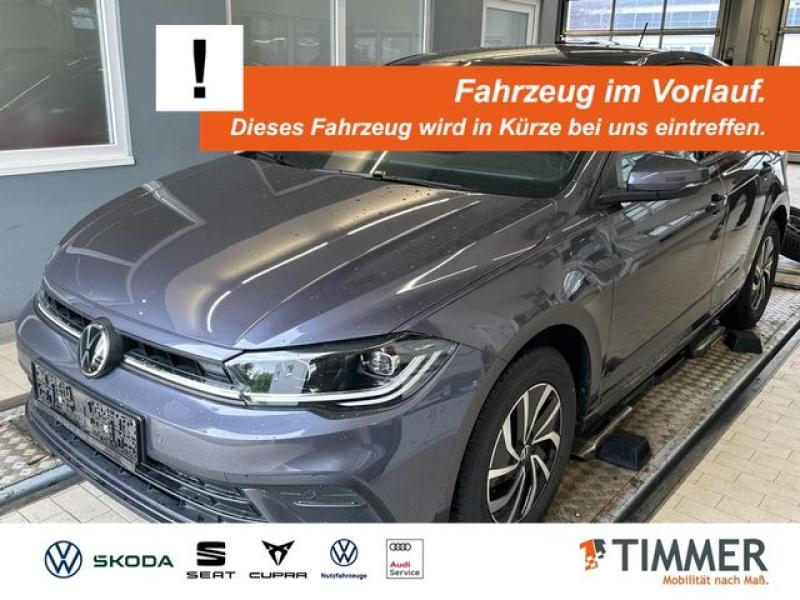 VW  Polo 1.0 LIFE +IQ.LIGHT +VIRTUAL +NAVI +SHZ +ALU, Rauchgrau Metallic