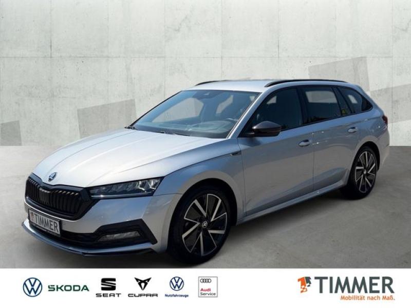 SKODA  Octavia Combi 2.0 TDI DSG SPORTLINE +LED +ACC +H, Brillant Silber Metallic