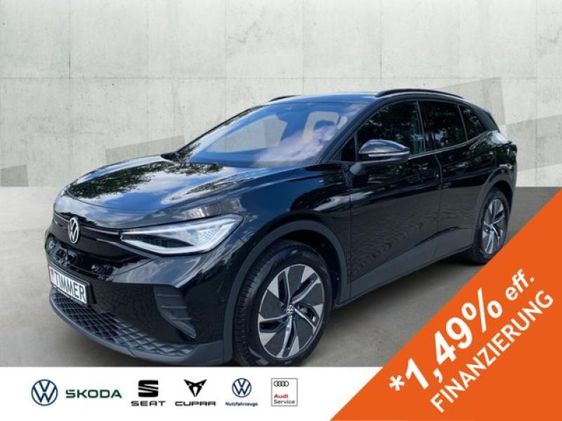 VW  ID.4 PRO 82 kWh +WÄPU +AHK +IQ.LIGHT +ACC +RKAM, Grenadillschwarz Metallic