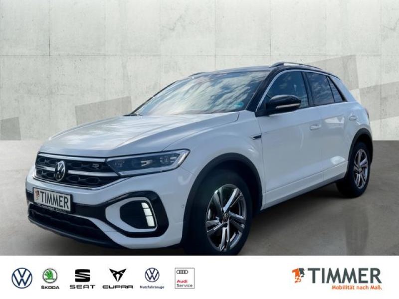 VW  T-Roc 1.5 TSI DSG R-LINE +AHK +LED +ACC +RKAM +V, Pure White