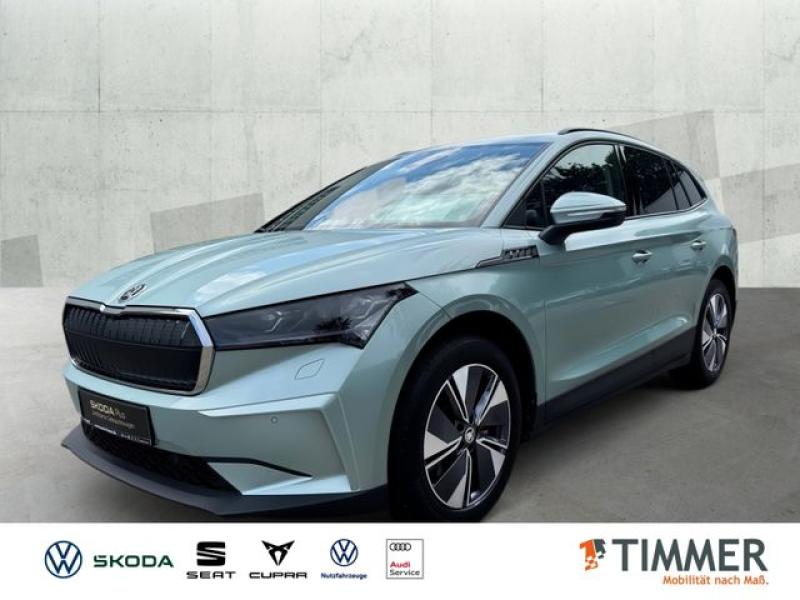 SKODA  Enyaq 60 Lodge *PLUS*WÄRMEPUMPE*, Arctic-Silber Metallic