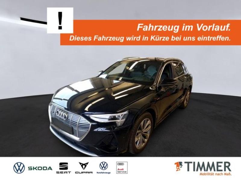 AUDI  e-tron 50 QUATTRO 71 kWh S-LINE +AHK +MATRIX +AC, Mythosschwarz Metallic