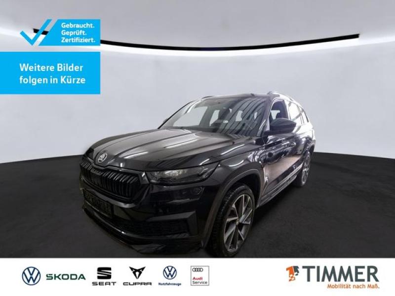 SKODA  Kodiaq 2.0 TDI DSG SPORTLINE +AHK +MATRIX +RKAM, Black Magic Perleffekt
