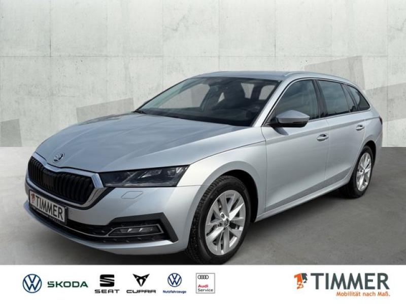 SKODA  Octavia Combi 2.0 TDI DSG STYLE +AHK +MATRIX +AC, Brillant Silber Metallic