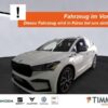 SKODA  Enyaq 80 SPORTLINE +WÄPU +360° +MATRIX +ACC +CAR, Moon Weiß Perleffekt
