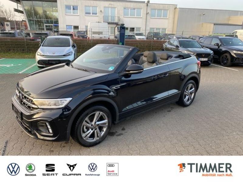 VW  T-Roc Cabriolet 1.5 TSI DSG R-LINE +R-KAM+AHK +L, Deep Black Perleffekt