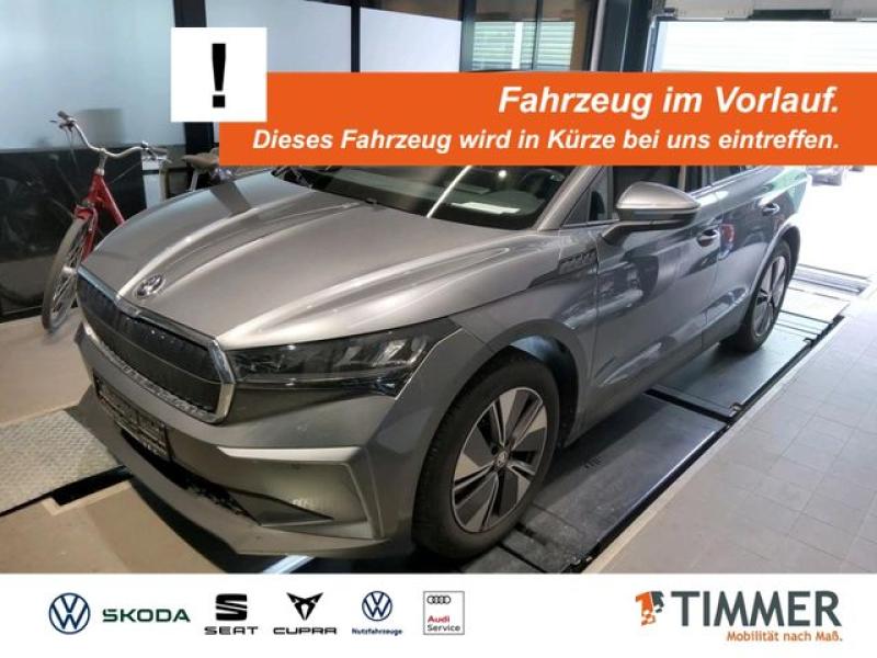 SKODA  Enyaq iV 60 62 kWh LODGE +LED +ACC +CARPLAY +RKA, Graphite Grau Metallic