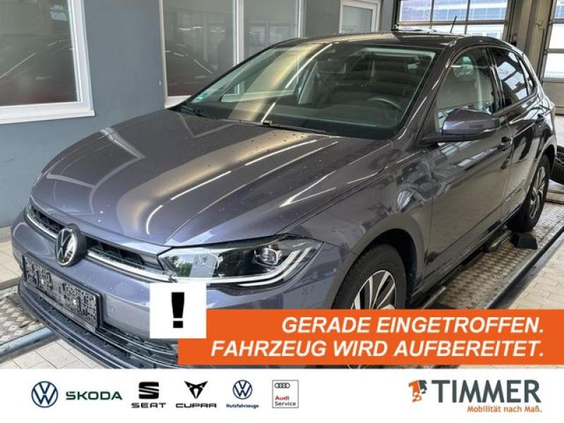 VW  Polo 1.0 LIFE +IQ.LIGHT +VIRTUAL +NAVI +SHZ +ALU, Rauchgrau Metallic