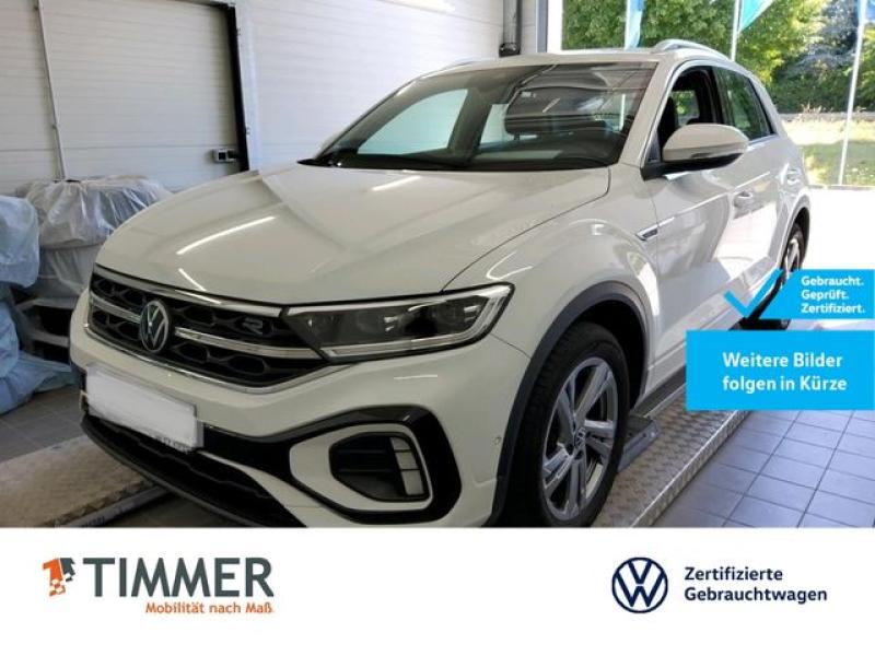 VW  T-Roc 1.5 TSI DSG R-LINE +AHK +LED +ACC +RKAM +V, Pure White