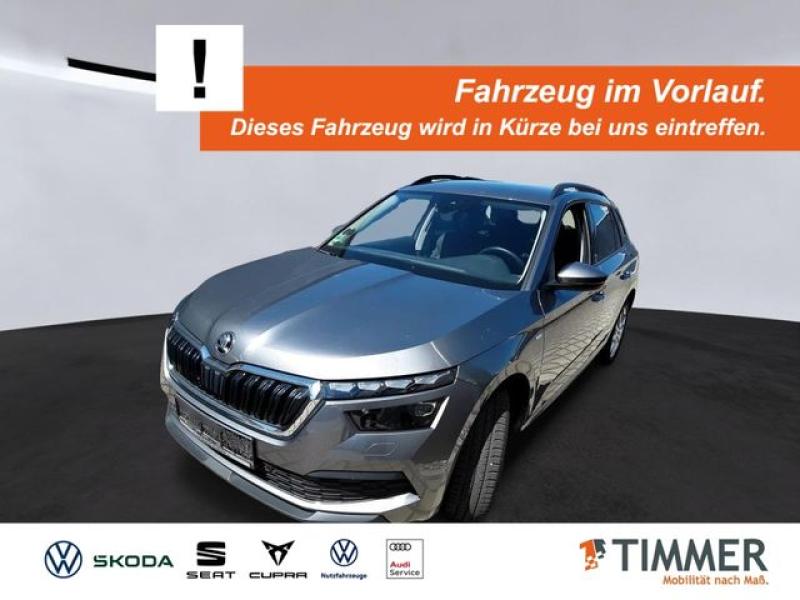 SKODA  Kamiq 1.5 TSI DSG TOUR +AHK +LED +ACC +RKAM +VIR, Graphite Grau Metallic