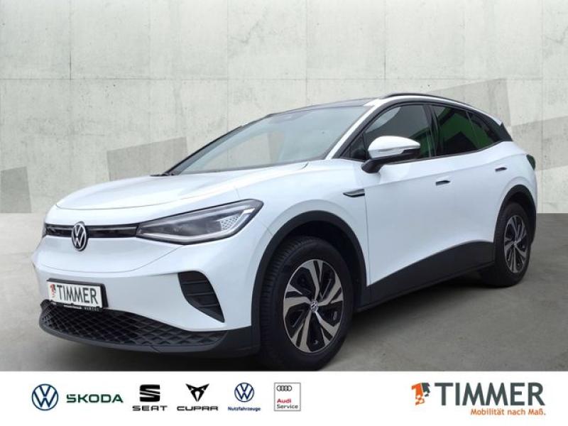 VW  ID.4 PURE PERF. 55 kWh +PANO +360° +IQ.LIGHT +AC, Gletscherweiß Metallic