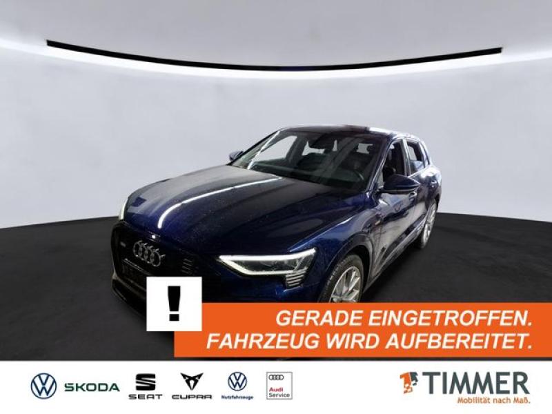 AUDI  e-tron 50 QUATTRO 71 kWh S-LINE BLACK +AHK +360°, Navarrablau Metallic