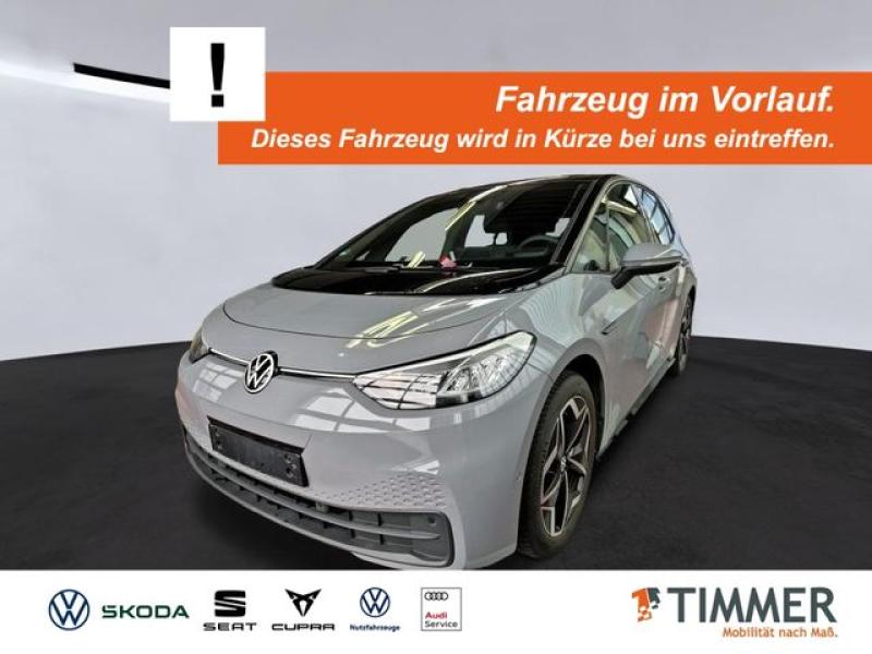 VW  ID.3 PRO 62 kWh +LED +CARPLAY +RKAM +NAVI +19" +, Mondsteingrau Schwarz