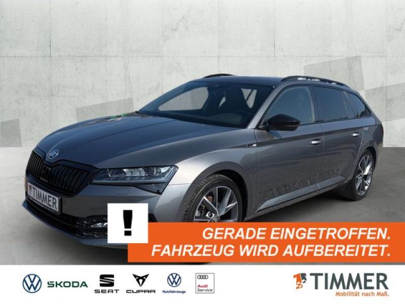 SKODA  Superb Combi 2.0 TDI DSG SPORTLINE +AHK +MATRIX, Graphite Grau Metallic