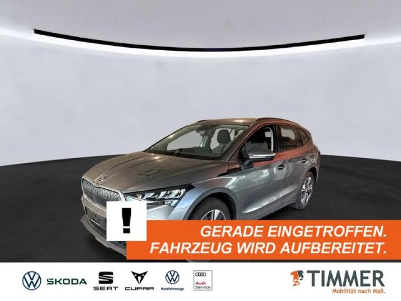 SKODA  Enyaq 60 LOFT +WÄPU +AHK +LED +CARPLAY +RKAM +NA, Graphite Grau Metallic