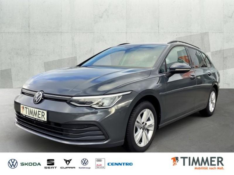 VW  Golf VIII Variant 2.0 TDI DSG LIFE +AHK +LED +AC, Delfingrau Metallic