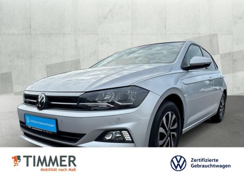 VW  Polo 1.0 TSI Active +PANO+PDC+SHZ+APP-CONNECT, Reflexsilber Metallic