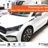 SKODA  Enyaq 80x SPORTLINE +WÄPU +AHK +360° +MATRIX +AC, Moon Weiß Perleffekt