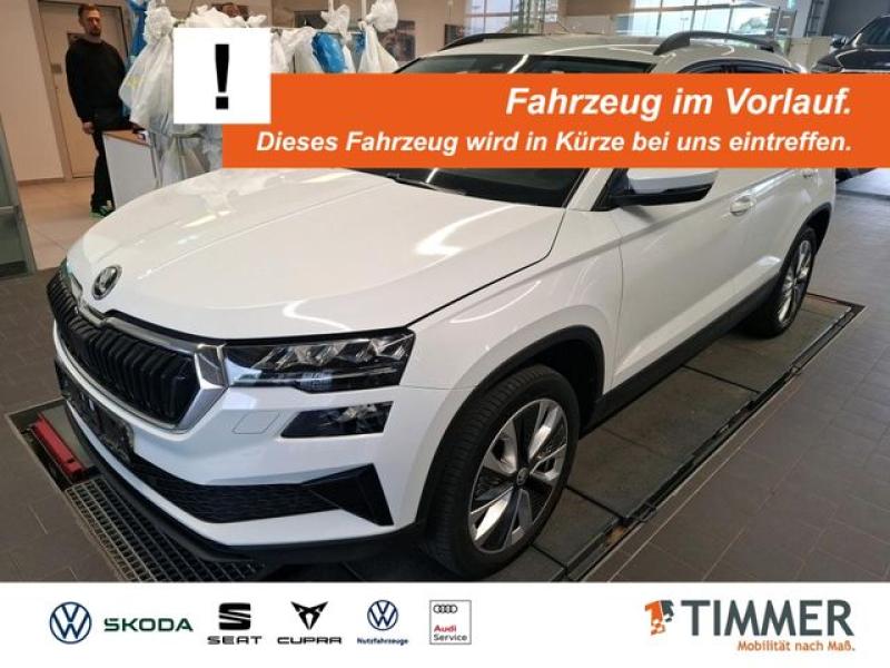 SKODA  Karoq 1.5 TSI DSG STYLE +AHK +LED +ACC +RKAM +NA, Moon Weiß Perleffekt
