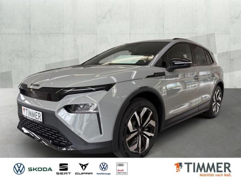 SKODA  Elroq 60 SPORTLINE +AHK +LED +ACC +RKAM +NAVI +S, Stahl Grau