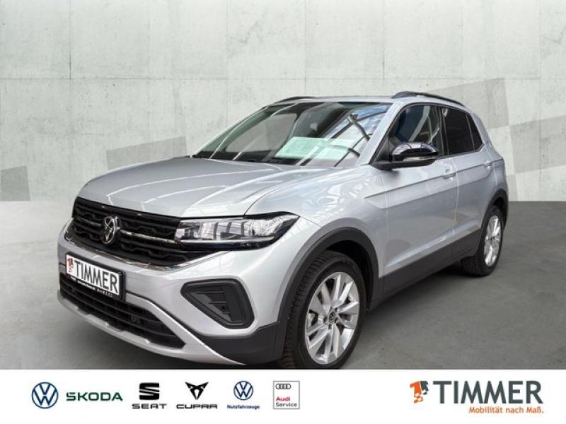 VW  T-Cross 1.0 TSI GOAL +LED +ACC +VIRTUAL +NAVI +S, Reflexsilber Metallic