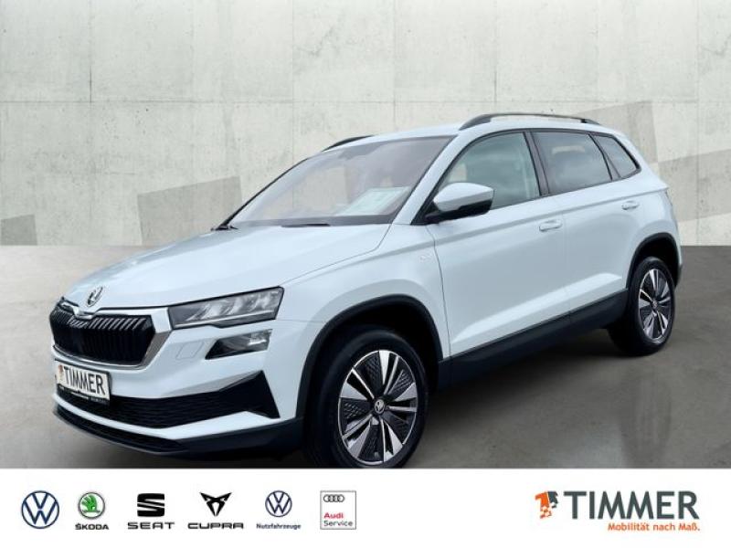 SKODA  Karoq 1.5 TSI DSG TOUR +R-Kam+AHK +LED +VIRTUAL, Moon Weiß Perleffekt