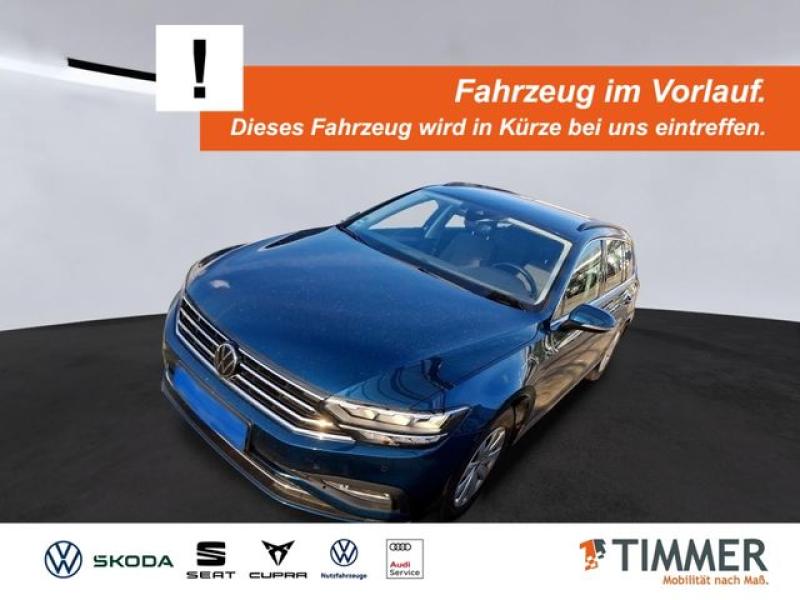 VW  Passat Variant 2.0 TDI DSG BUSINESS +AHK +LED +A, Aquamarinblau Metallic