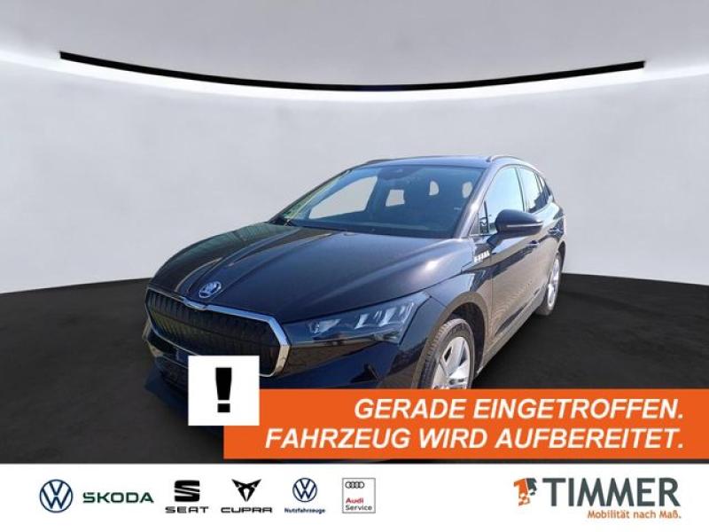 SKODA  Enyaq iV 60 LODGE +AHK +360° +LED +ACC +CARPLAY, Black Magic Perleffekt