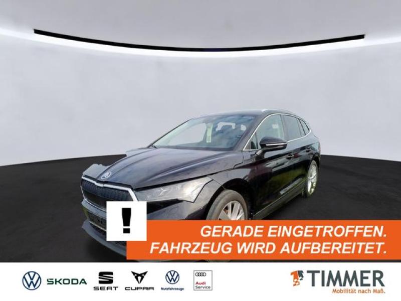 SKODA  Enyaq iV 60 LODGE +WÄPU +ACC +RKAM +SHZ +NAVI +, Black-Magic Perleffekt