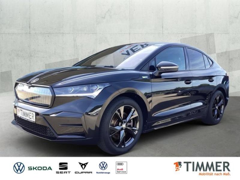 SKODA  Enyaq Coupé iV 80x RS +WÄPU +PANO +CANTON +MATRI, Black Magic Perleffekt