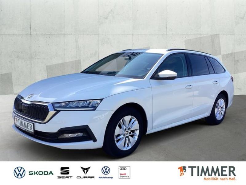 SKODA  Octavia Combi 2.0 TDI DSG +LED +NAVI +SHZ +ALU +, Candy Weiß