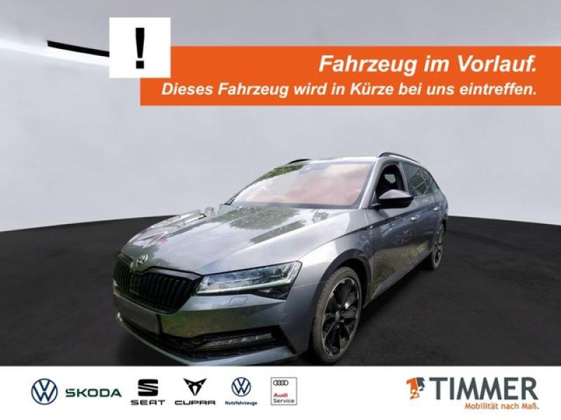 SKODA  Superb Combi 2.0 TDI DSG SPORTLINE +AHK +MATRIX, Graphite Grau Metallic