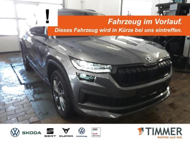 SKODA  Kodiaq 2.0 TDI DSG 4x4 SPORTLINE +AHK +MATRIX +A, Graphite Grau Metallic