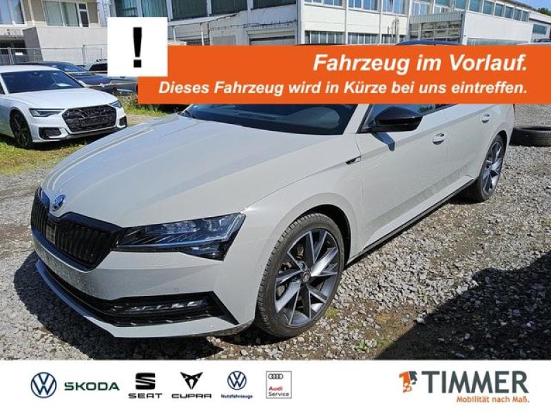 SKODA  Superb Combi 2.0 TDI DSG SPORTLINE +AHK +MATRIX, Stahl Grau