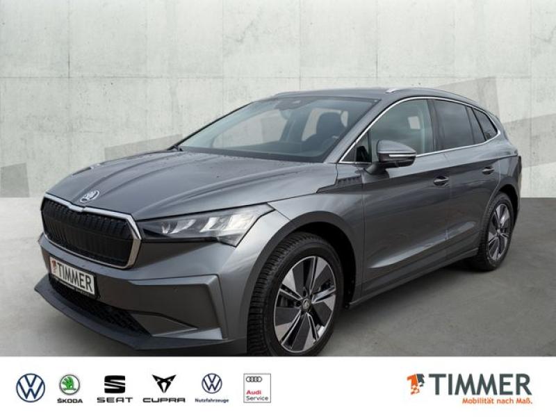 SKODA  Enyaq 85x LOFT +WÄPU +AHK +LED +ACC +CARPLAY +NA, Graphite Grau Metallic