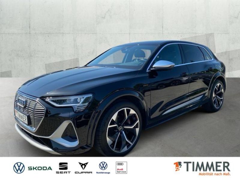 AUDI  e-tron S QUATTRO 95 kWh +AHK +SOUND +LED +VIRTUA, Mythosschwarz Metallic