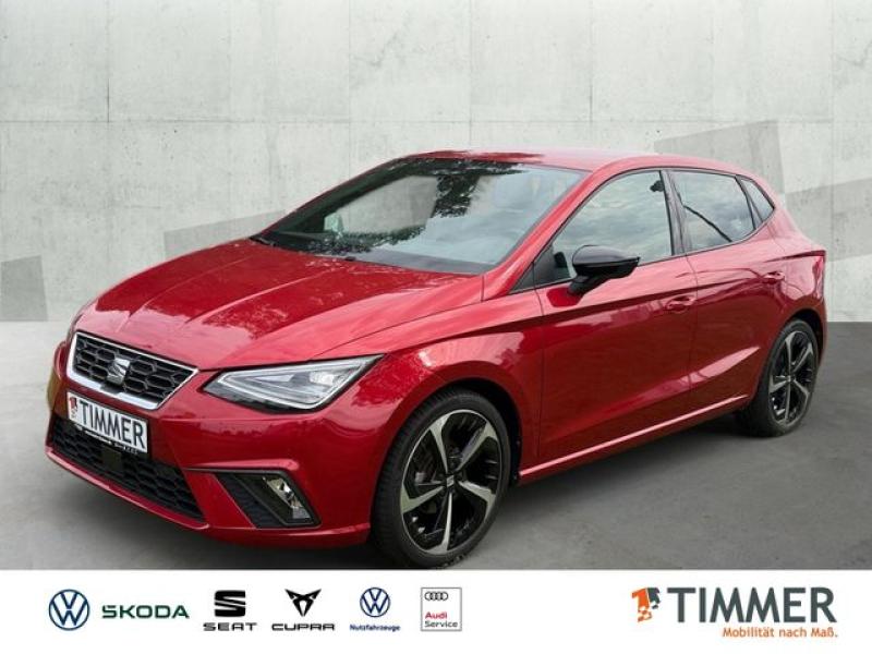 SEAT  Ibiza 1.0 TSI FR +LED +RKAM +NAVI +SHZ +18" +APP, Desire Rot Metallic