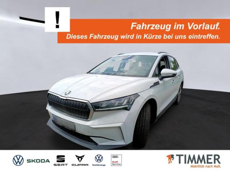 SKODA  Enyaq iV 60 LOFT +LED +CARPLAY +NAVI +SHZ +19" +, Moon Weiß Perleffekt
