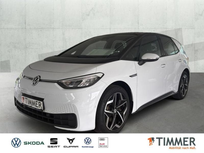 VW  ID.3 PRO PERF. 62 kWh +WÄPU +360° +LED +ACC +CAR, Gletscherweiß Metallic