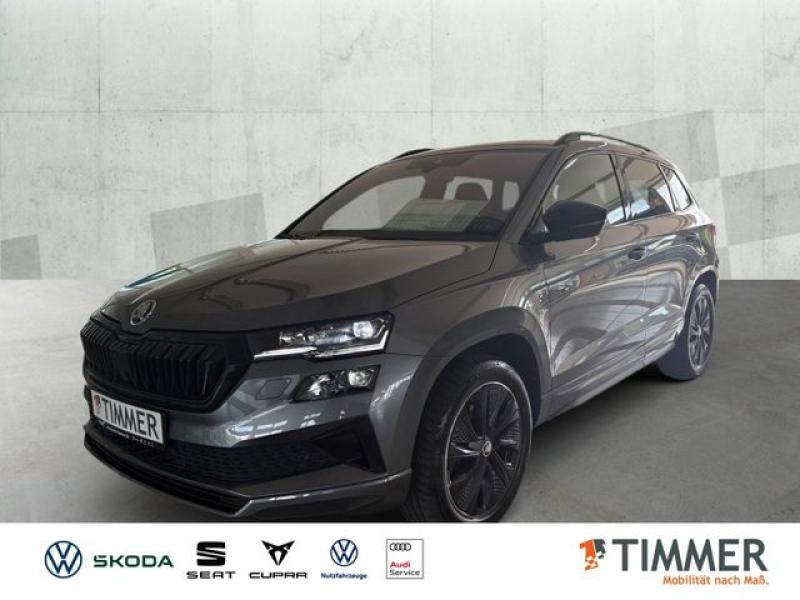 SKODA  Karoq 2.0 TDI DSG 4x4 SPORTLINE +MATRIX +RKAM +V, Graphite Grau Metallic