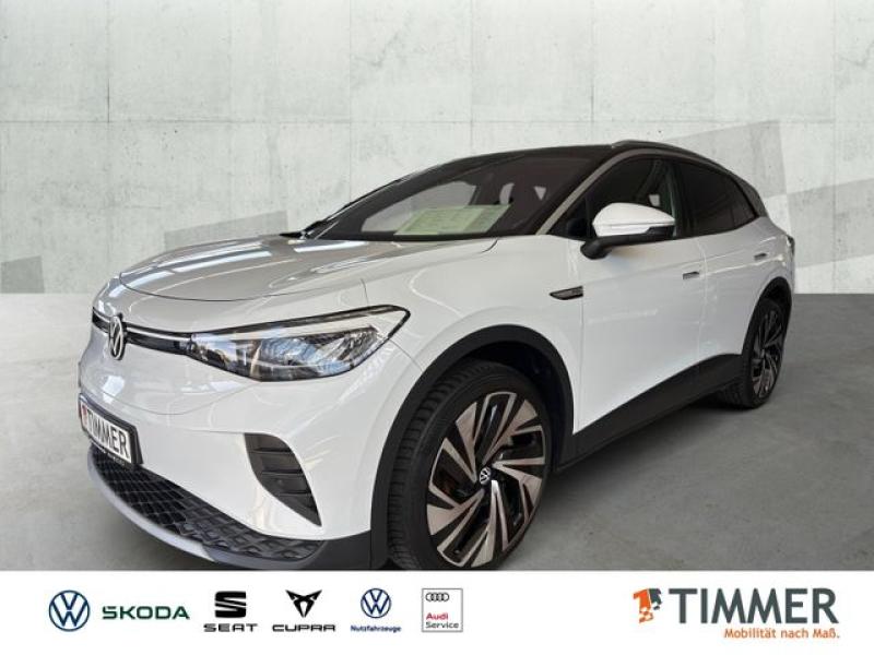 VW  ID.4 PRO 82 kWh +LED +ACC +CARPLAY +RKAM +NAVI +, Gletscherweiß Metallic
