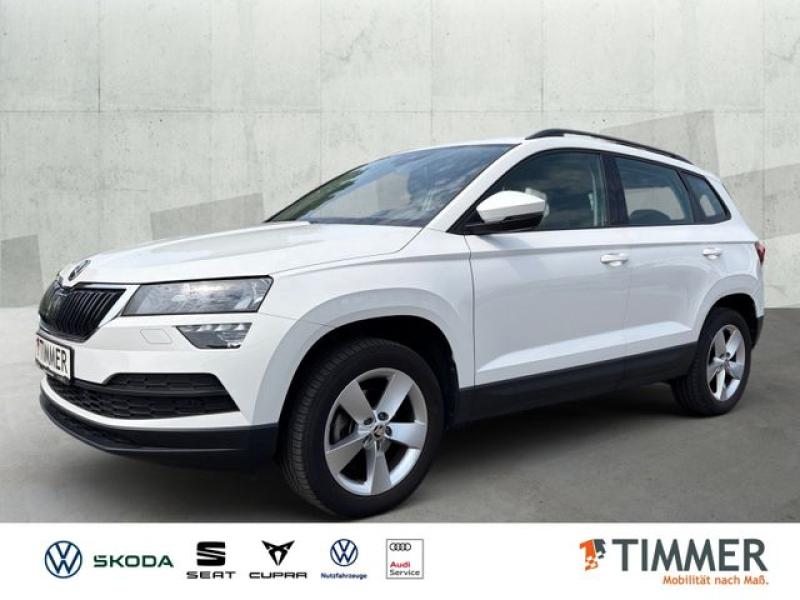 SKODA  Karoq Ambition 1,5 TSI 110KW (150PS) DSG*AHK*LED, Candy Weiß