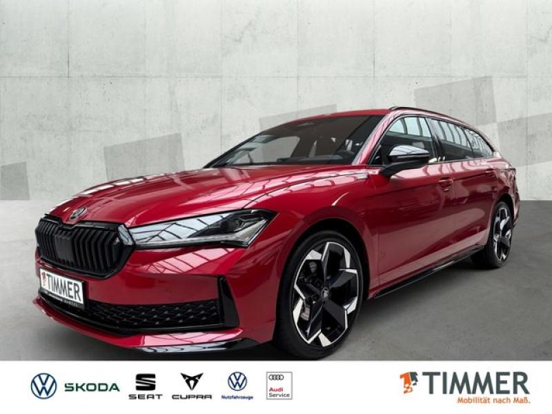SKODA  Superb Combi Sportline  2.0 TDI 110 kW (150PS)*A, Carmine Rot Metallic