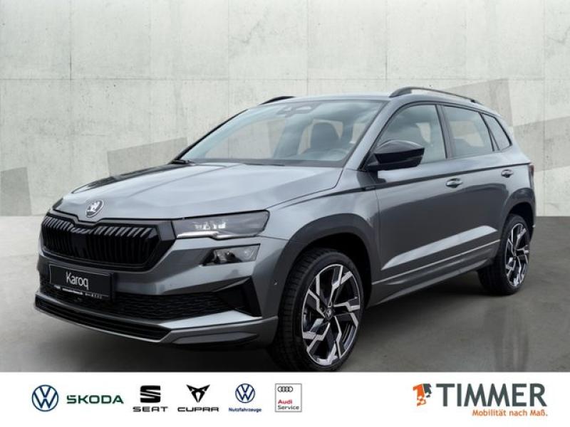 SKODA  Karoq Sportline  2.0 TDI 110 kW (150PS)*AHK*NAVI, Graphite-Grau Metallic