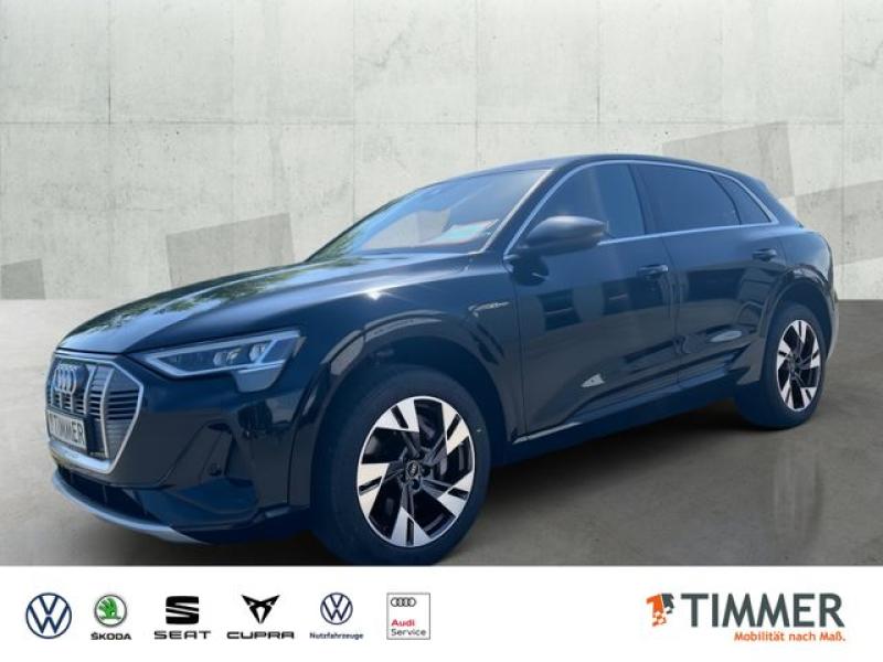 AUDI  e-tron 50 QUATTRO S-LINE 71 kWh AHK+LED +RKAM +V, Brillantschwarz