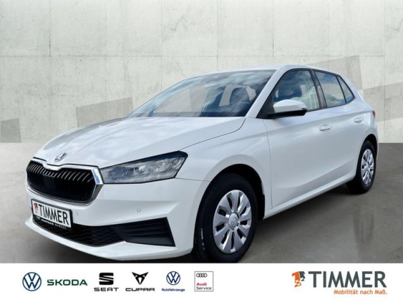 SKODA  Fabia 1.0 TSI +LED +NAVI +CARPLAY +DAB +PDC +KLI, Candy Weiß
