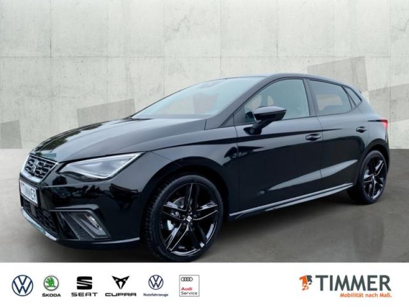 SEAT  Ibiza FR Black Edition 1.5TSI 110kW (150 PS) *DS, Midnight Schwarz Metallic