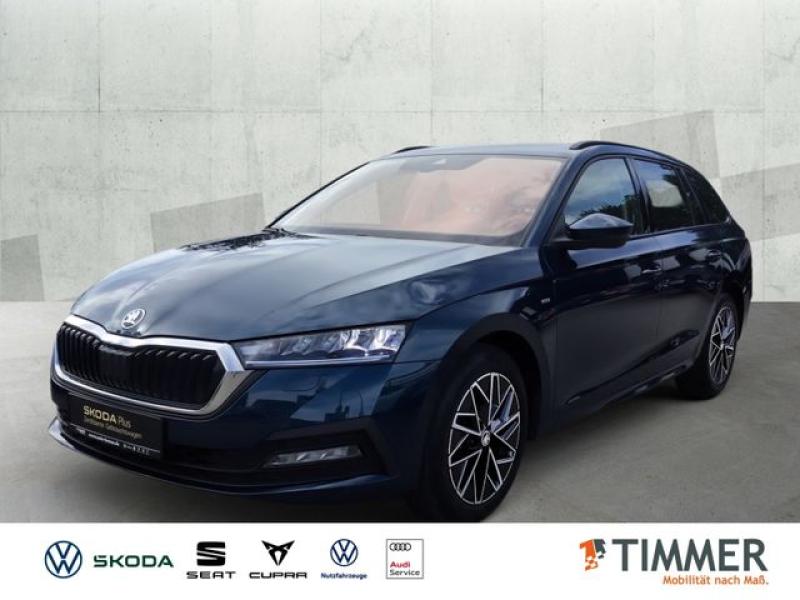 SKODA  Octavia Combi 2.0 TDI DSG CLEVER +LED +ACC +RKAM, Lava-Blau Metallic